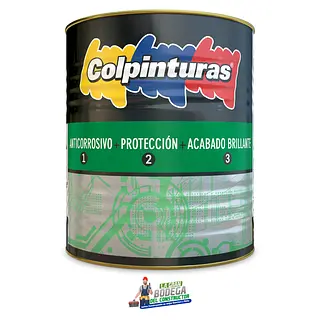 Anticorrosivo Acabado Negro Gl Colpinturas